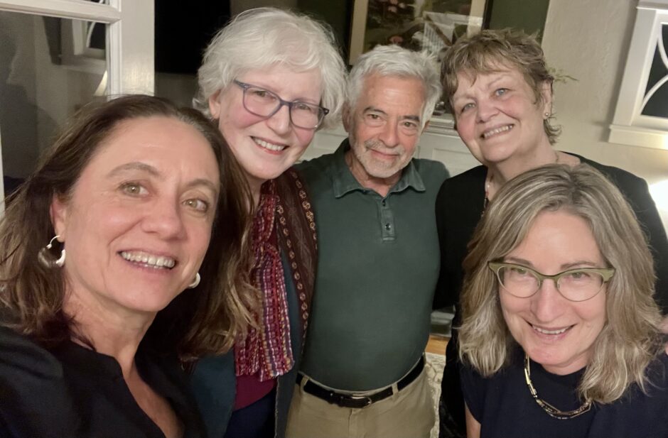 Photo of: Sharon Bissell, Lorraine Toly, Paul Silver, Susan Sola, and Christina Marra